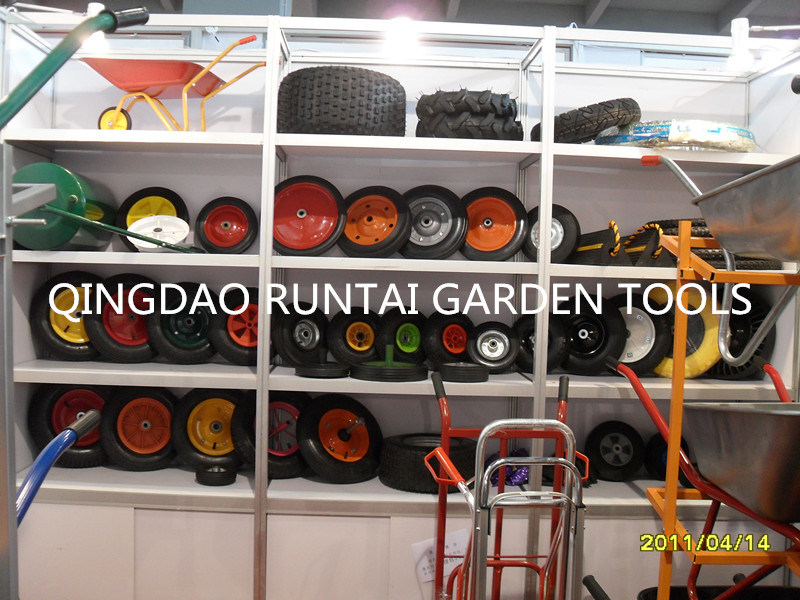 Qingdao Made High Quality Durable Cheap PU Wheel (3.00-8)