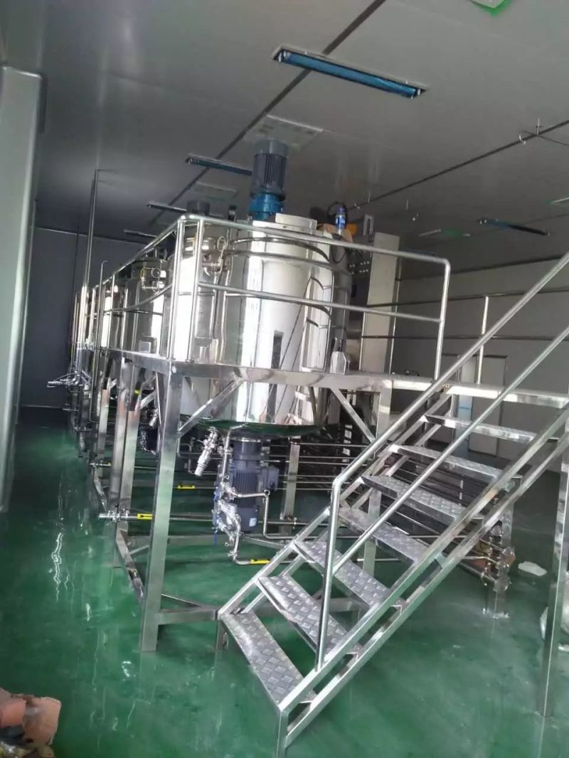 Vacuum Emulsifying Mixer for Laundry Detergent