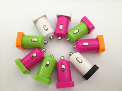 5V 1A Single USB Micro USB Car Charger for Mobile Phones