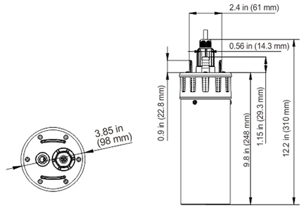 Seaflo Deep Well Submersible Water Pump 24V