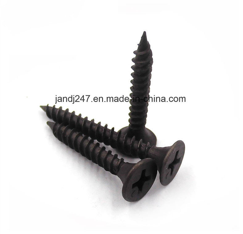 Coarse Thread Black Bugle Head Drywall Screw