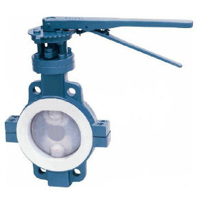 PTFE Lined High Performance Wafer Butterfly Valve (D71F)
