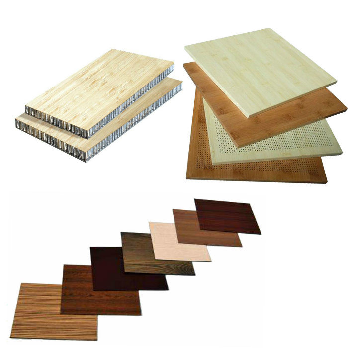 Wood Grian Aluminum Honeycomb Panel for Furniture