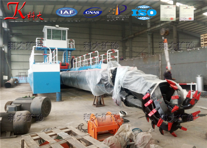 River Sand Mining Mud Machine Ship Dredger Equipment