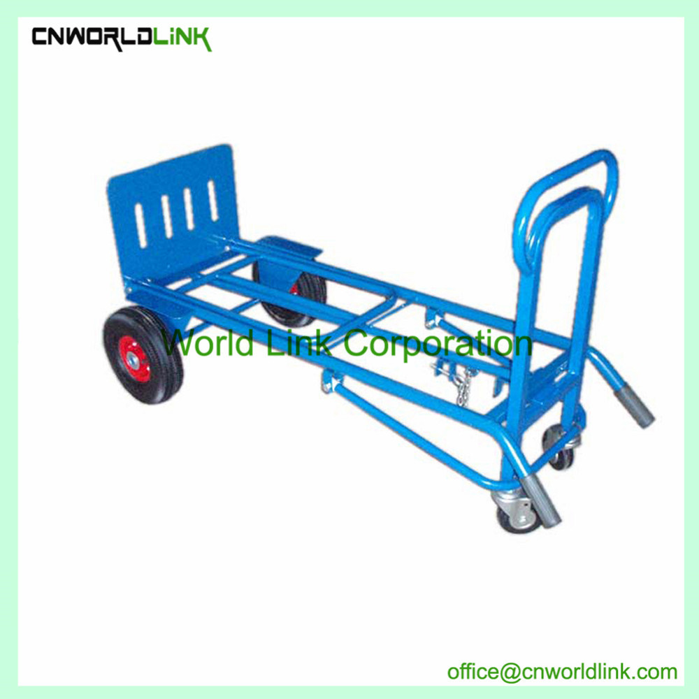 Transporting Foldable Warehouse Trolley Hand Tool Cart