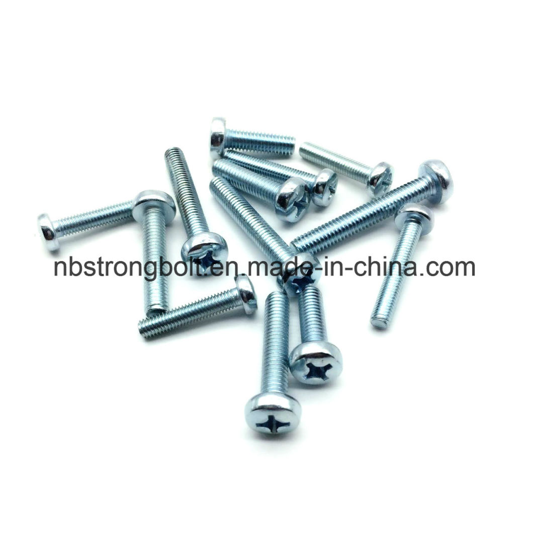 DIN7985 pH Machine Screw Zinc Cr3+