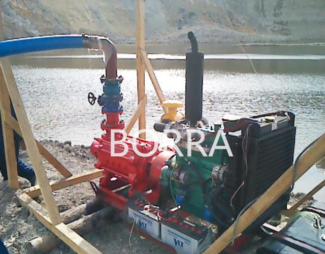 Multistage High-Pressure Fire Figting Diesel Water Pump