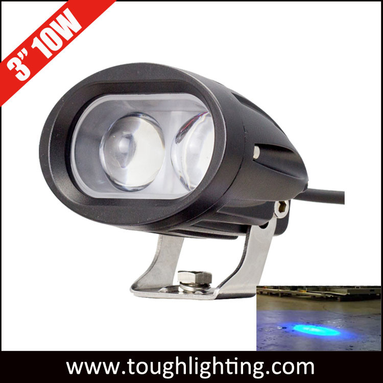 4D Optic LED Forklift Blue Spot Safety Warning Lights