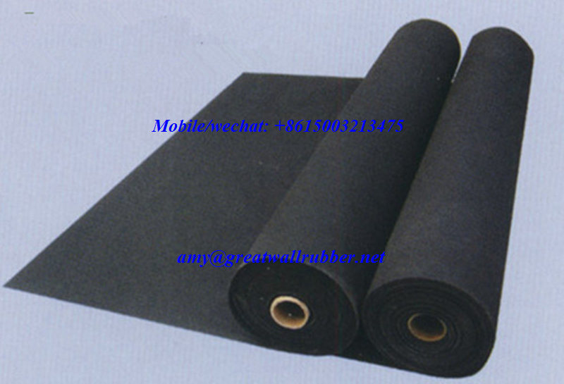 EPDM Waterproof Roll Rubber Sheet Roofing Membrane Building Material