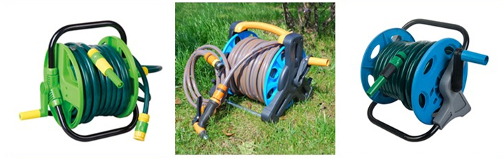 Aluminum Commercial Industrial Water Powered Hose Pipe Reel