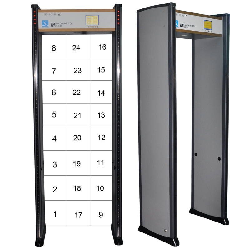 Multi Zones Door Frame Walk Through Metal Detector Gate