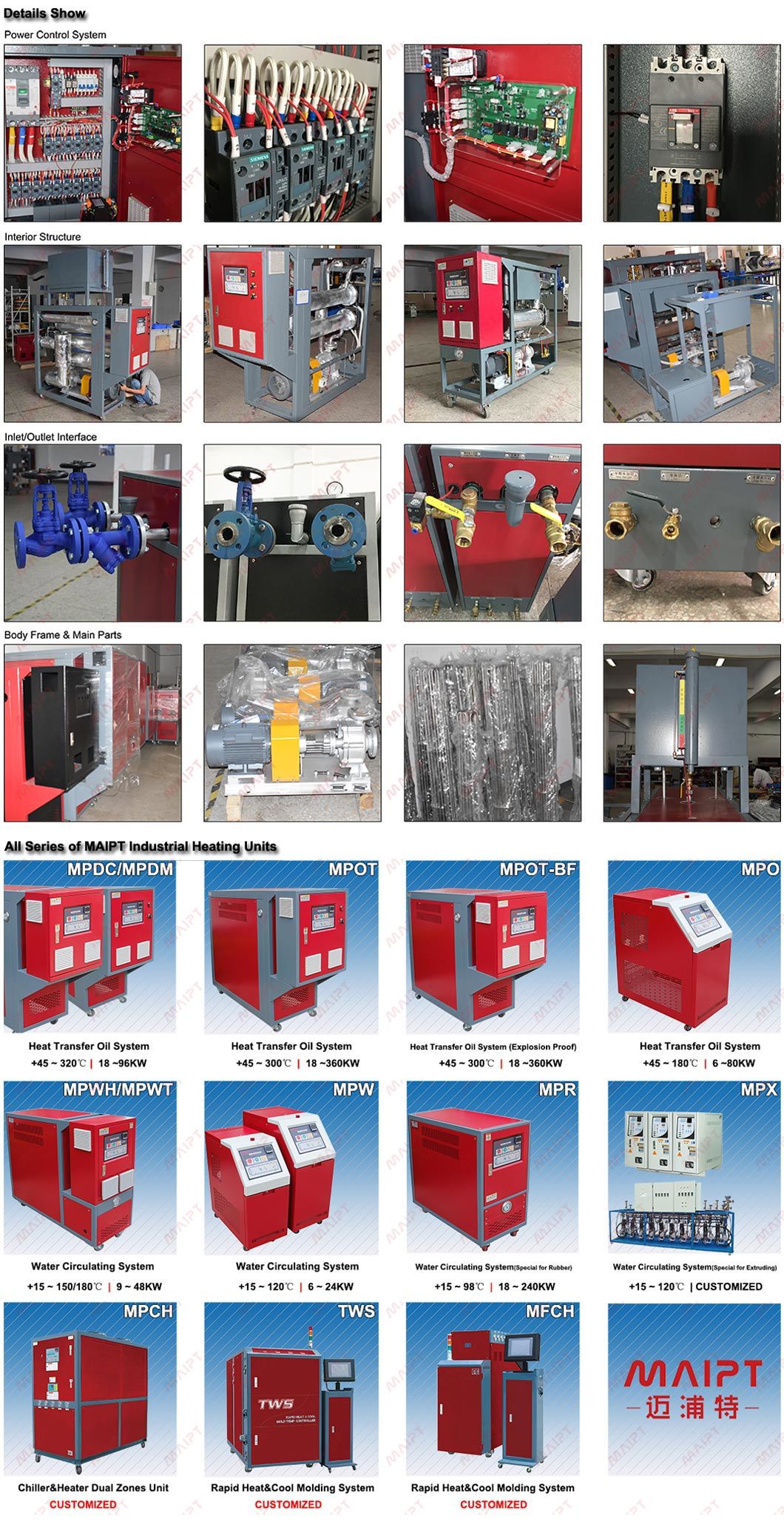 Industry Mold Temperature Regulator for Extrusion Industry