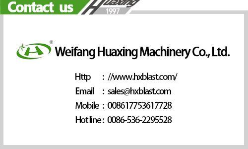 Huaxing Easy to Use Motorcycle Engine Block Shot Blasting Machine, Metal Surface Cleaning Abrator Equipment