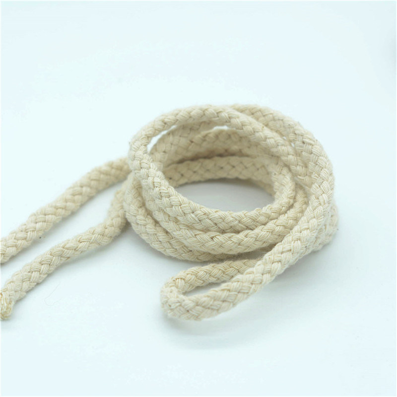 Brained Cotton 100% Ropes for Bags Drawstring