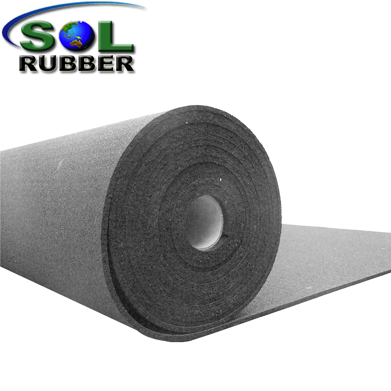 Sound Proof Acoustic Underlayer Rubber Flooring