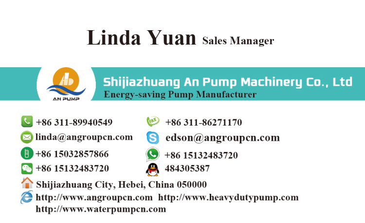 G Type River Gravel Sand Suction Dredge Pump