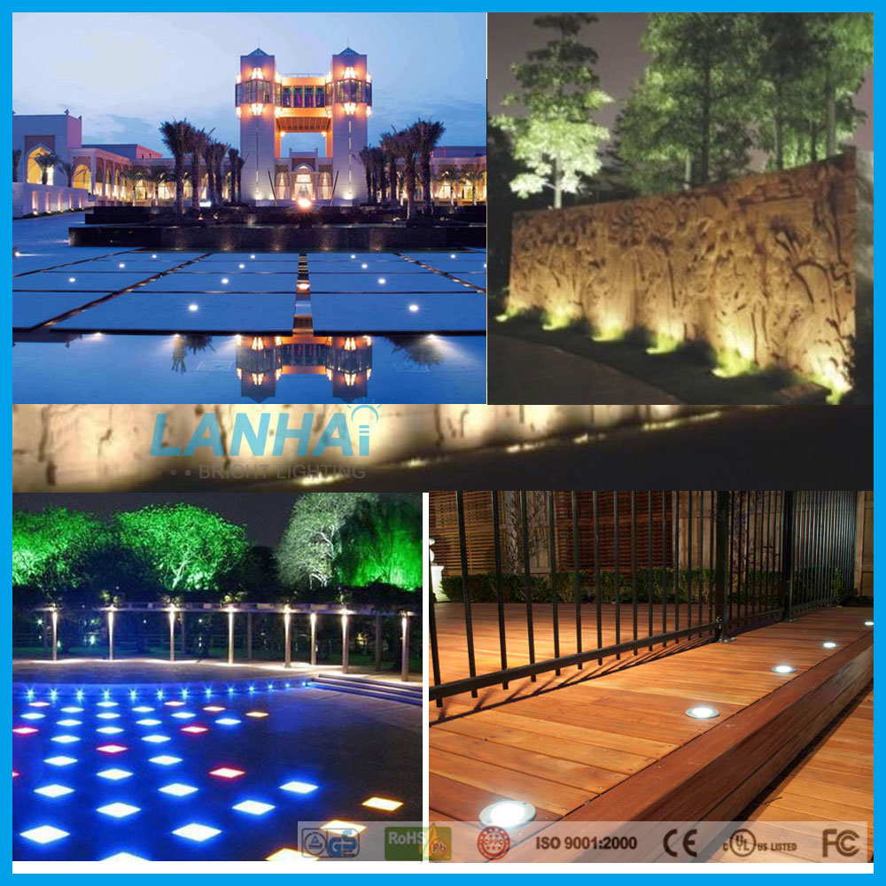 1W 3W 5W 6W 7W 9W 12W 15W 18W 24W 36W 24V Flowerbeds LED Buried Lamp Underground Lights