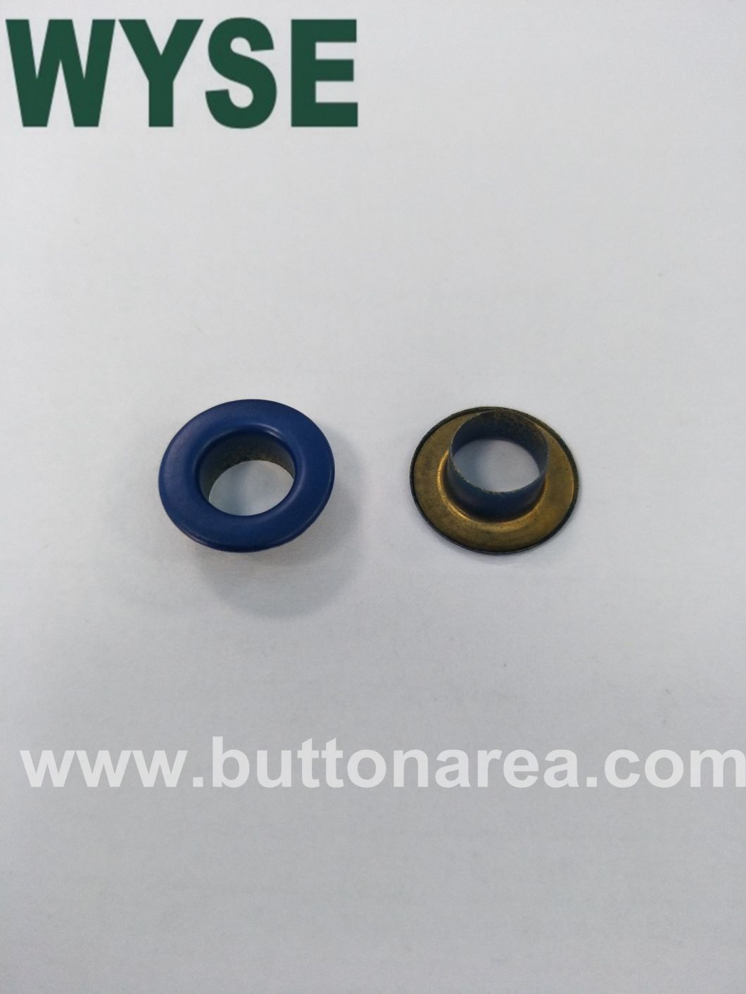 Painting Brass Eyelets for Garments and Shoes
