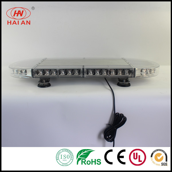 Aluminum Body Amber LED Mini Warning Flashing Lightbar