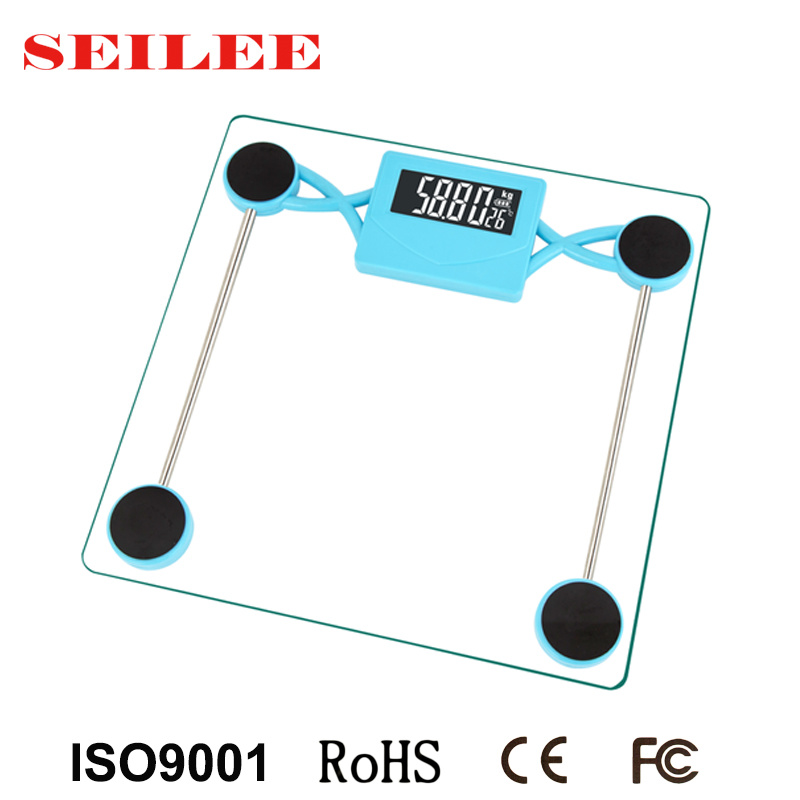 180kg/50g Body Weight Bathroom Scale with Step-on Technology