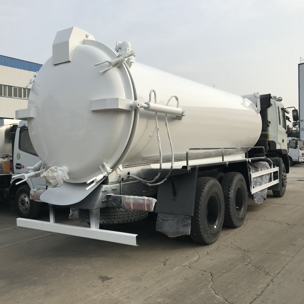 China 14m3 16m3 18m3 Sewage Sewer Suction Vacuum Truck