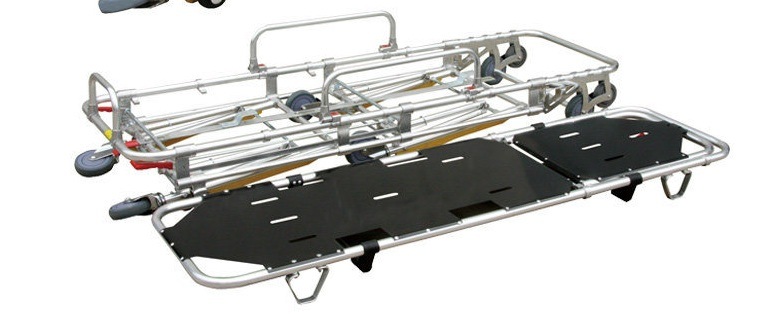 H-3b Mobile Cart Type Ambulance Stretcher with Ce Approved for First Aid