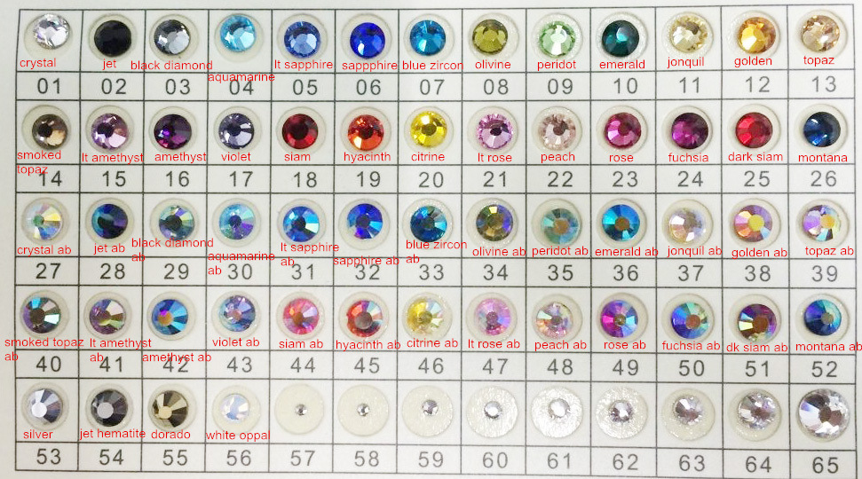 Rhinestone 2088 Hyacinth Round Glass Beads Flat Back Hotfix Crystal (HF-ss8 hyacinth/sun / 4A grade)