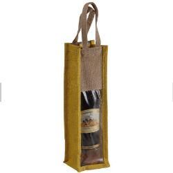 Small Jute Bag, Mini Wine Bottle Bags, Wholesale Wine Bags