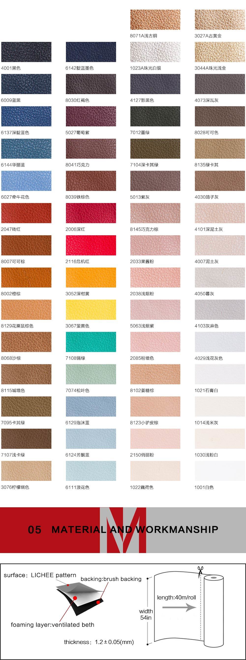 PVC Synthetic Leather for Shoes Making, Chinese Factory Directly Sell