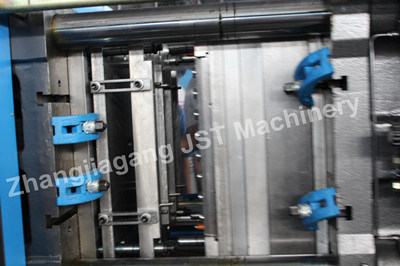 Horizontal Plastic Pail Injection Moulding Making Machine