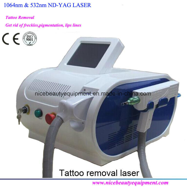ND YAG Laser Eyebrow Removal & Tattoo Removal Machine
