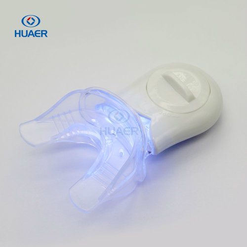 Newest Mini Blue LED Teeth Whitening Light with 6 Bulbs