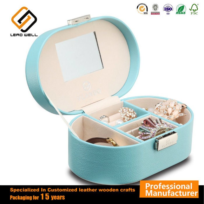 Leather Jewelry Box Packaging Custom Packaging Box