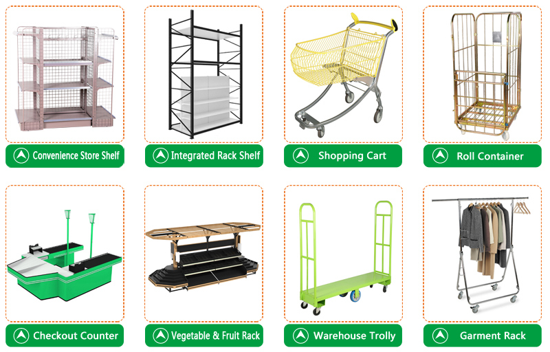 One Stop Retail Solution Supermarket Equipment for All Customers