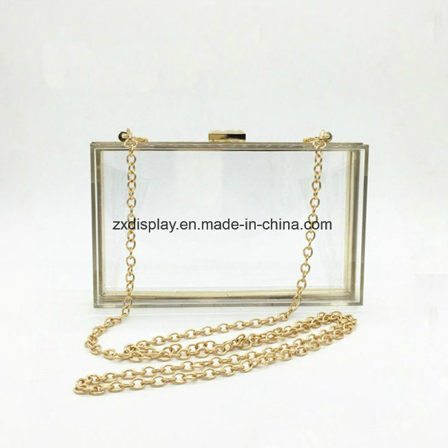 Wholesale Trendy Women Clear Acrylic Evening Clutch Bag