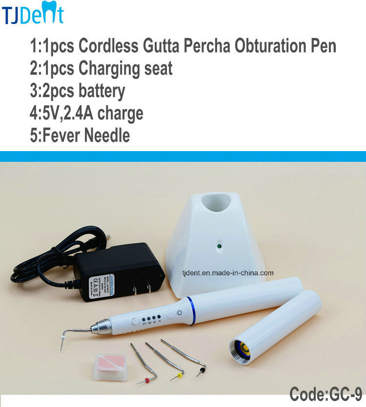 Dental Wireless Cordless Gutta Percha Cutter Obturation Pen (GC-9)