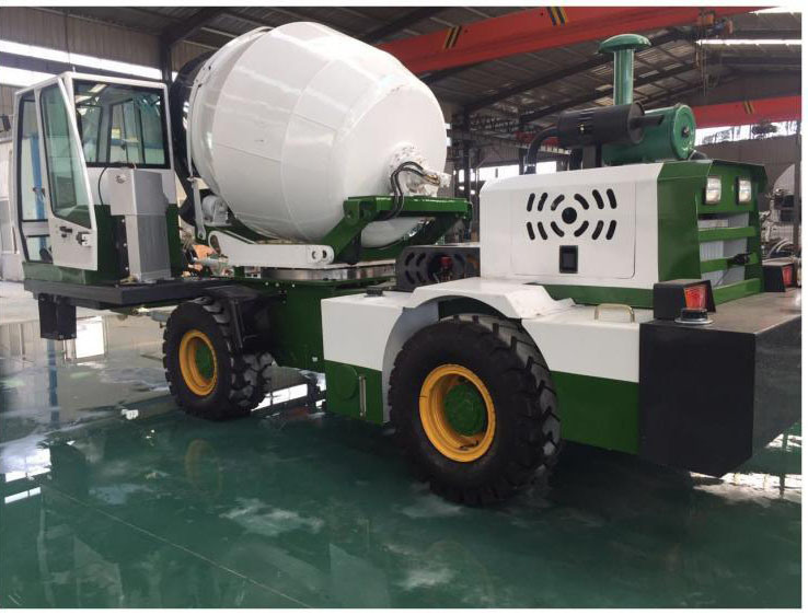 Jbc1.6r Self Loading Concrete Mixer Truck