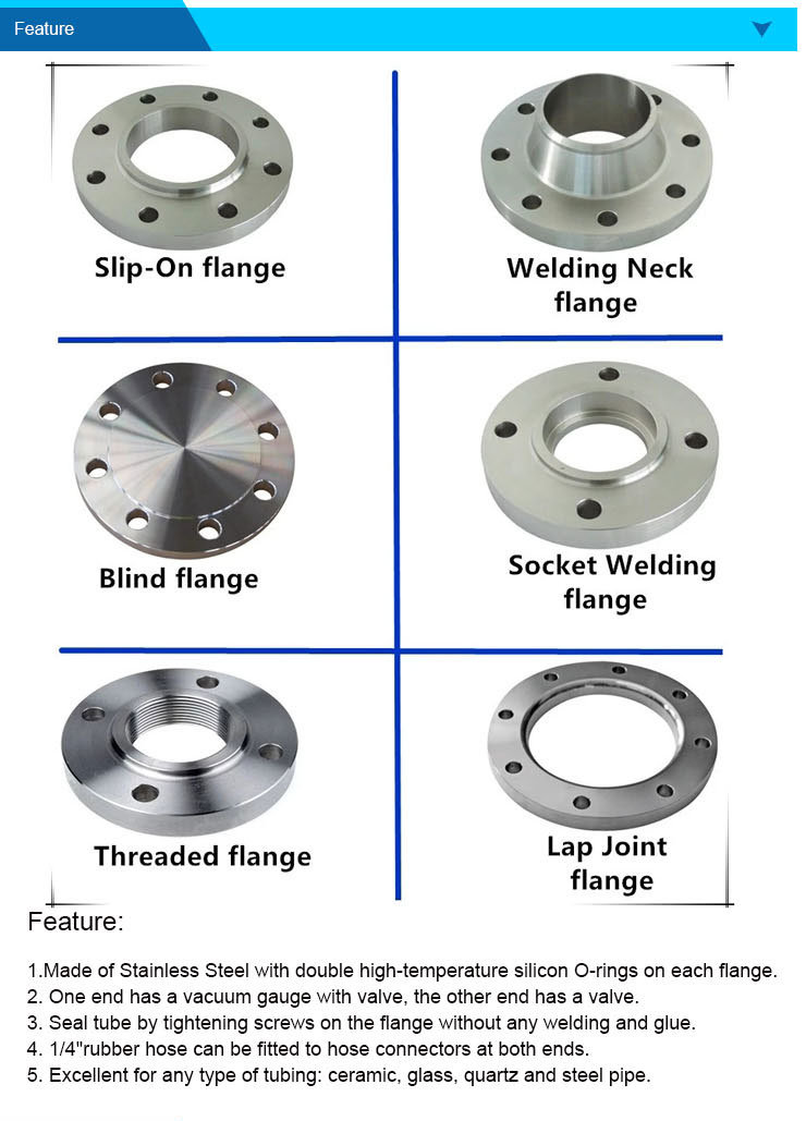 Stainless Steel Spigot Pipe Flanges and Flanged Fittings