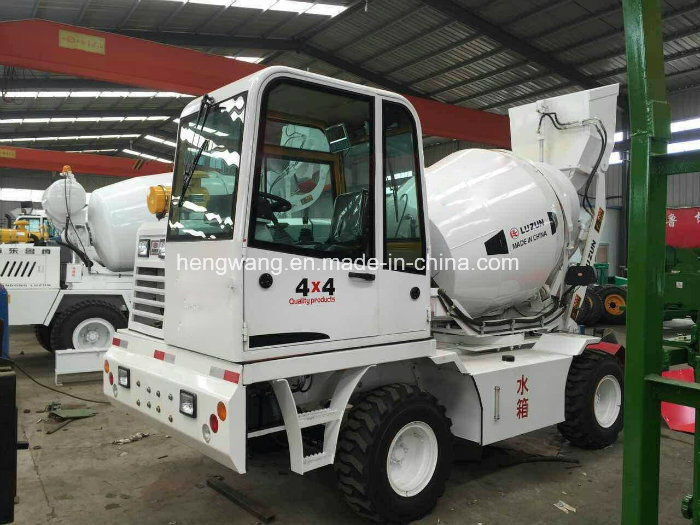 Mini Self Loading Mobile Hydraulic Diesel Concrete Mixer Truck