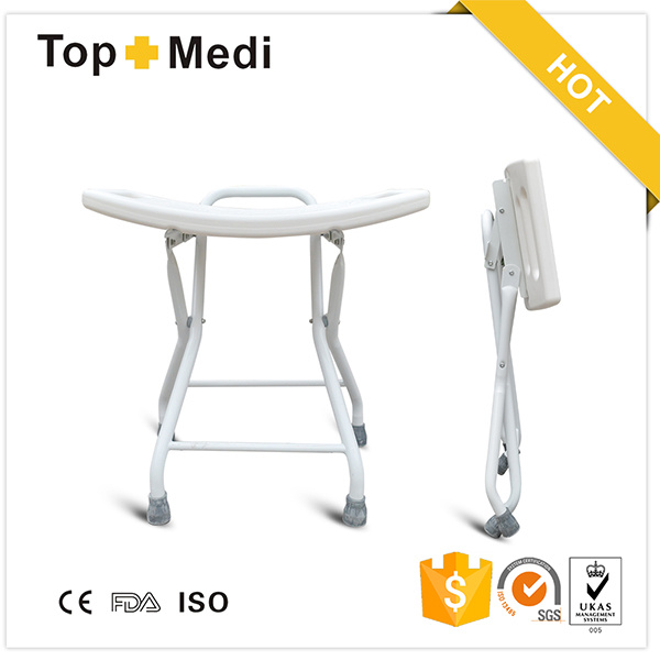 Topmedi Lightweight Aluminum Foldable Bath Bench / Bath Chair