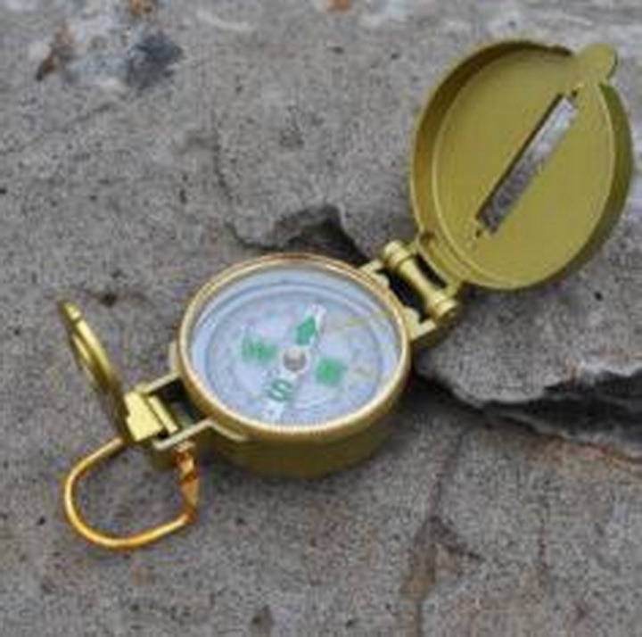 Promotional Military Folding Lensatic Compass with Easily Folds