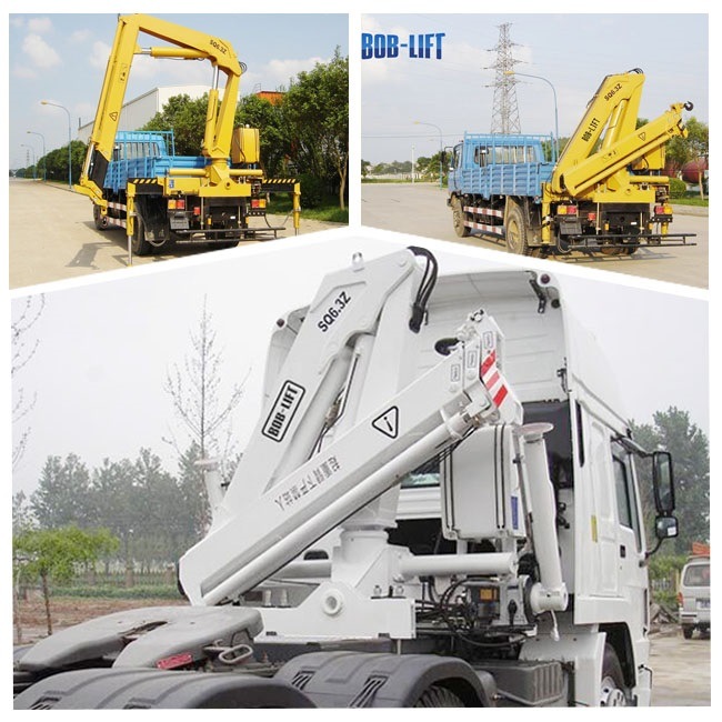 China Lifting Arm Crane Truck 6 Tons in India