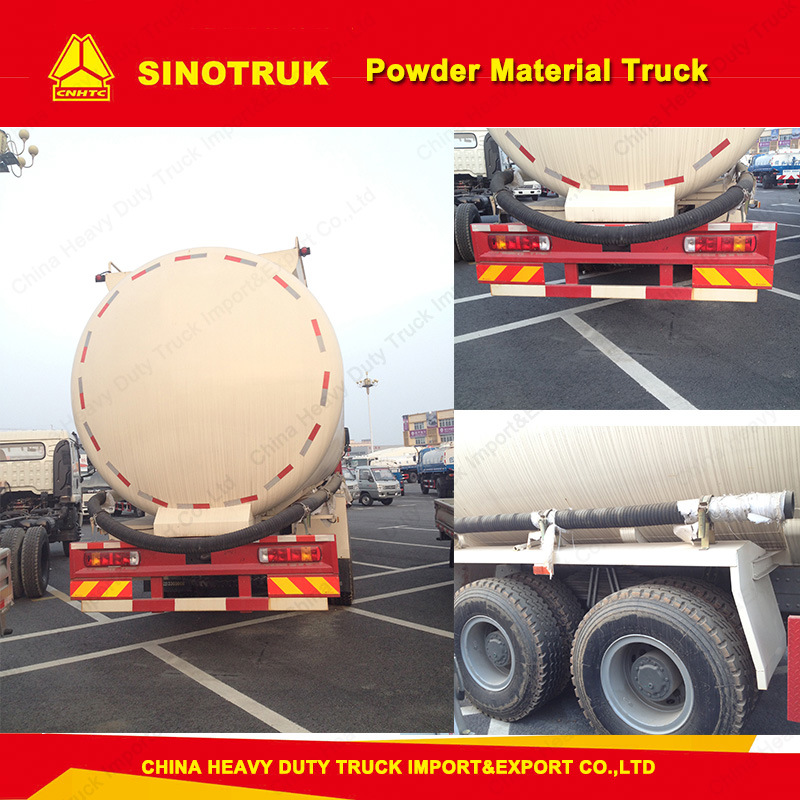 30m340 Cbm 50cbm Sinotruk HOWO 6X4 Dry Bulk Cement Truck