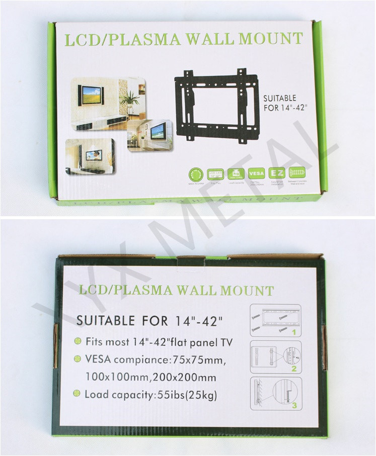 Metal Universal Flat Panel Screen LCD LED TV Wall Mount Bracket