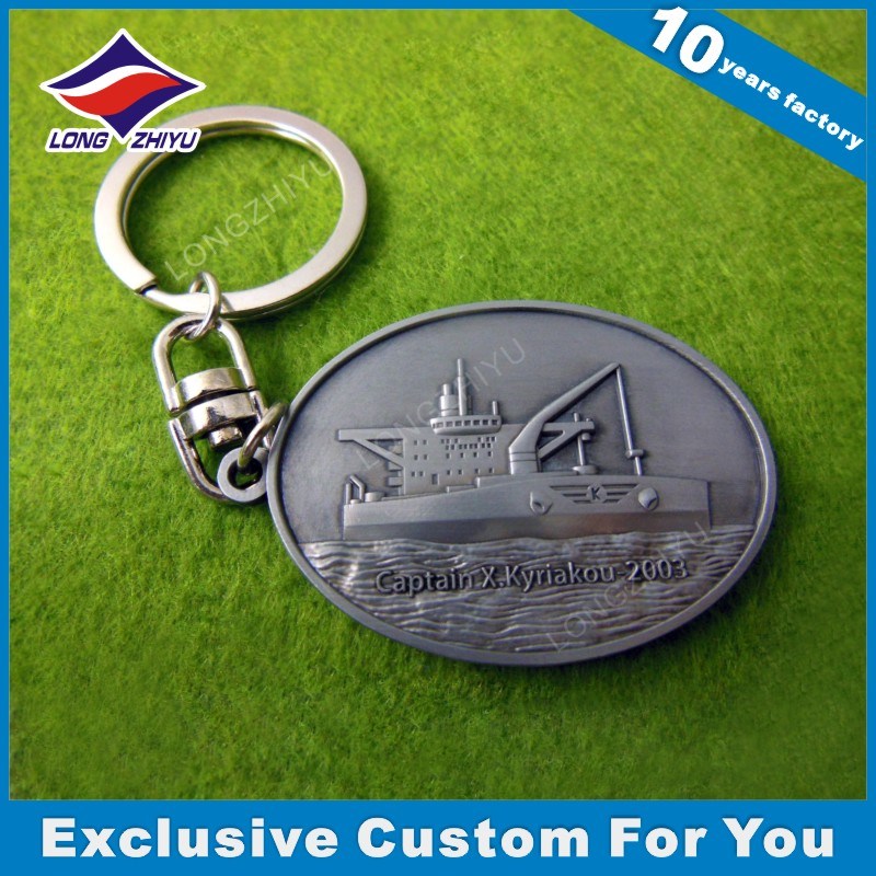 3D Souvenir Alloy Keychain Business Gift Quality Keychain