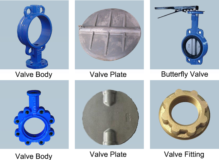 Customized High Quality Butterfly Valve Parts