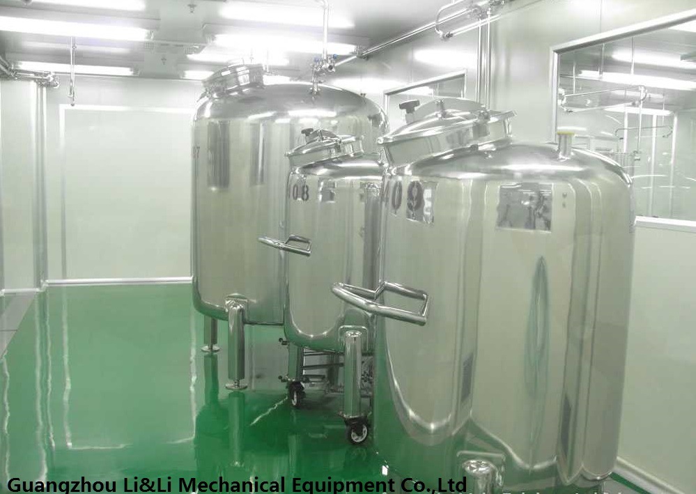Milk Production Line Machine Stainless Steel Mixing Tank