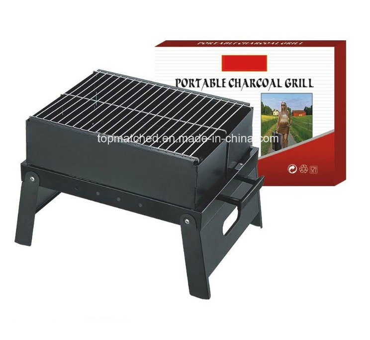 Portable Grill Folding BBQ Camping Picnic Barbecue Foldable Outdoor