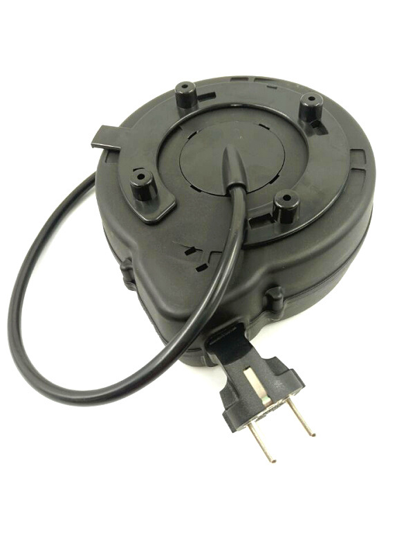 10A Current Power Plug EU Standard Cable Reel Rewinder Supplier