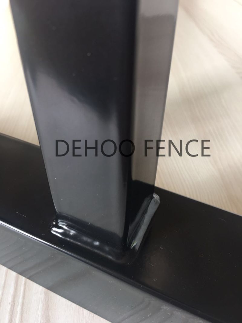 Outdoor Powder Coated Galvanized Steel/Aluminum Swimming Pool Fence for Security